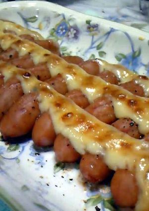 ウィンナーのマヨネーズ焼き-レシピのメイン写真