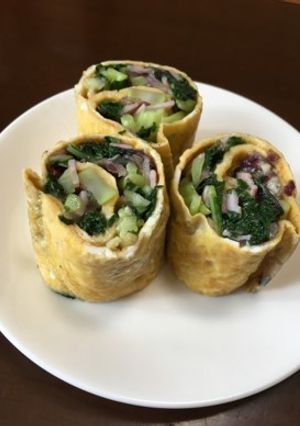 イタリア野菜のたまごロール巻き-レシピのメイン写真