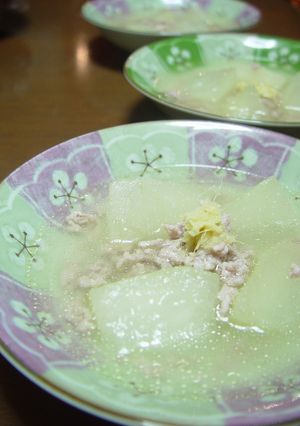 温・冷どっちも♪ 冬瓜のスープ♫-レシピのメイン写真