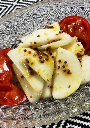 小かぶの粒マスタードサラダ-レシピのメイン写真