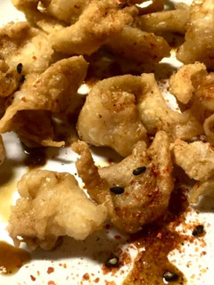 おつまみ!簡単!パリパリ鶏皮揚げ-レシピのメイン写真