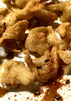おつまみ！簡単！パリパリ鶏皮揚げ-レシピのメイン写真