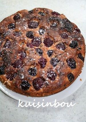 アメリカンチェリーケーキ-レシピのメイン写真