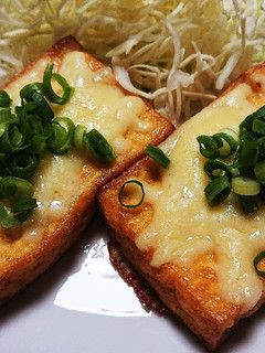 厚揚げのチーズ焼き-レシピのメイン写真