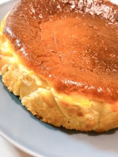 ソフトなバスクチーズケーキ-レシピのメイン写真