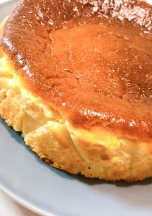 ソフトなバスクチーズケーキ-レシピのメイン写真