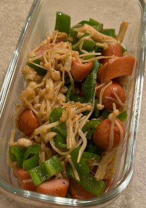 えのきピーマンのポン酢バター炒め　副菜-レシピのメイン写真