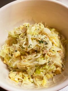 キャベツとツナの和え物-レシピのメイン写真