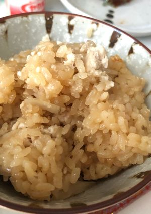 鶏挽き肉でゴボウの炊き込みご飯-レシピのメイン写真