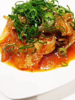 ムネ肉のキムチ炒め-レシピのメイン写真