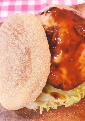 ローファット！朝マック風テリヤキサンド♪-レシピのメイン写真