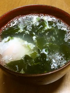 インスタントスープ(卵)-レシピのメイン写真