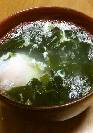 インスタントスープ(卵)-レシピのメイン写真