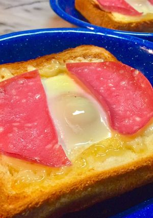 No2499とろーり卵焦がしマヨトースト-レシピのメイン写真