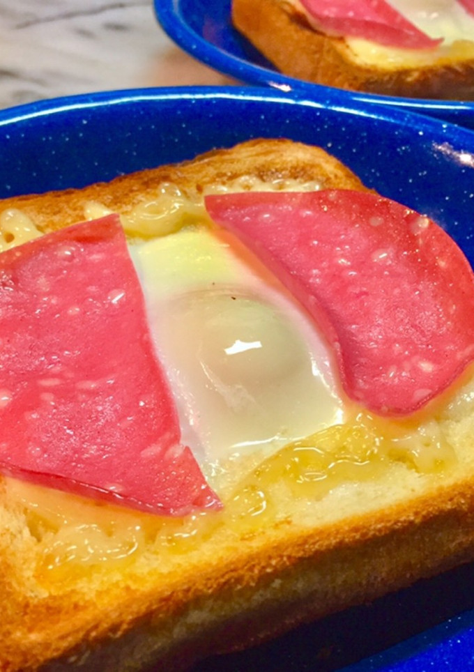 No2499とろーり卵焦がしマヨトースト-レシピのメイン写真