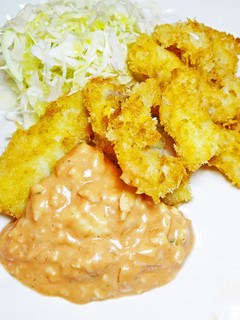 ★白身魚のフライとおいしいソース★-レシピのメイン写真