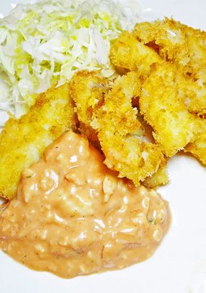 ★白身魚のフライとおいしいソース★-レシピのメイン写真