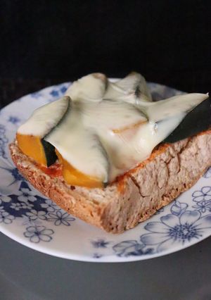 夏休みにも★簡単★かぼちゃチーズトースト-レシピのメイン写真