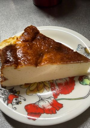 水切りヨーグルトでバスク風チーズケーキ-レシピのメイン写真