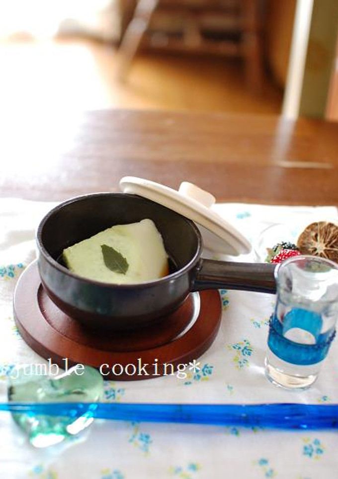 簡単！料亭の味♪えだまめどうふ　-レシピのメイン写真