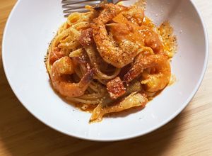 エビのトマトクリーム★パスタ★リングイネ-レシピのメイン写真