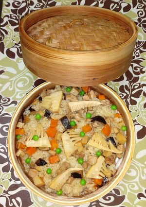 中華風タケノコご飯♪-レシピのメイン写真