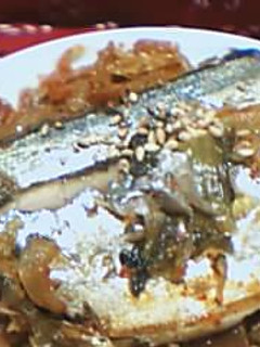 サンマのキムチ焼き-レシピのメイン写真