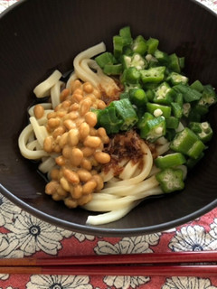 簡単! 時短!納豆うどん-レシピのメイン写真