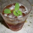 紅茶にミント♪(カフェ風?)