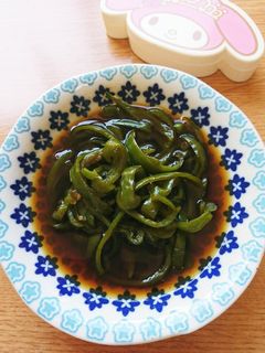 とっても簡単 ピーマンの煮浸し-レシピのメイン写真