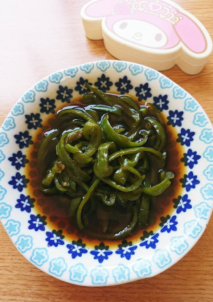 とっても簡単 ピーマンの煮浸し-レシピのメイン写真