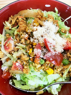 タコライス風丼♪ 子ども 時短-レシピのメイン写真