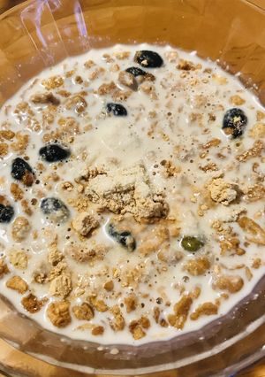 シリアル+●豆乳+きな粉+おからパウダー-レシピのメイン写真