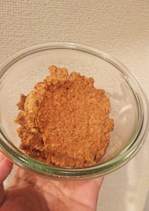 米粉とオートミールのクッキー-レシピのメイン写真