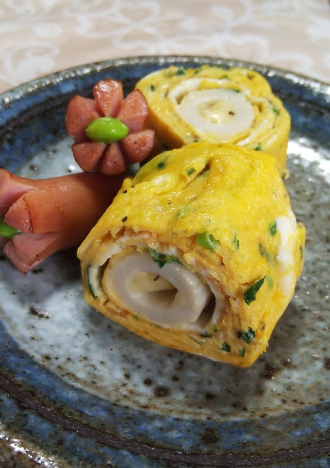 にら玉風 オイマヨ味の卵焼き-レシピのメイン写真