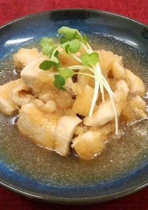 簡単＆節約♪鶏むね肉のみぞれ煮-レシピのメイン写真