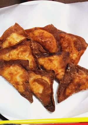 まろ辛!エビマヨ揚ワンタン!-レシピのメイン写真