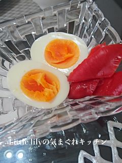 茹で卵の糠漬け-レシピのメイン写真