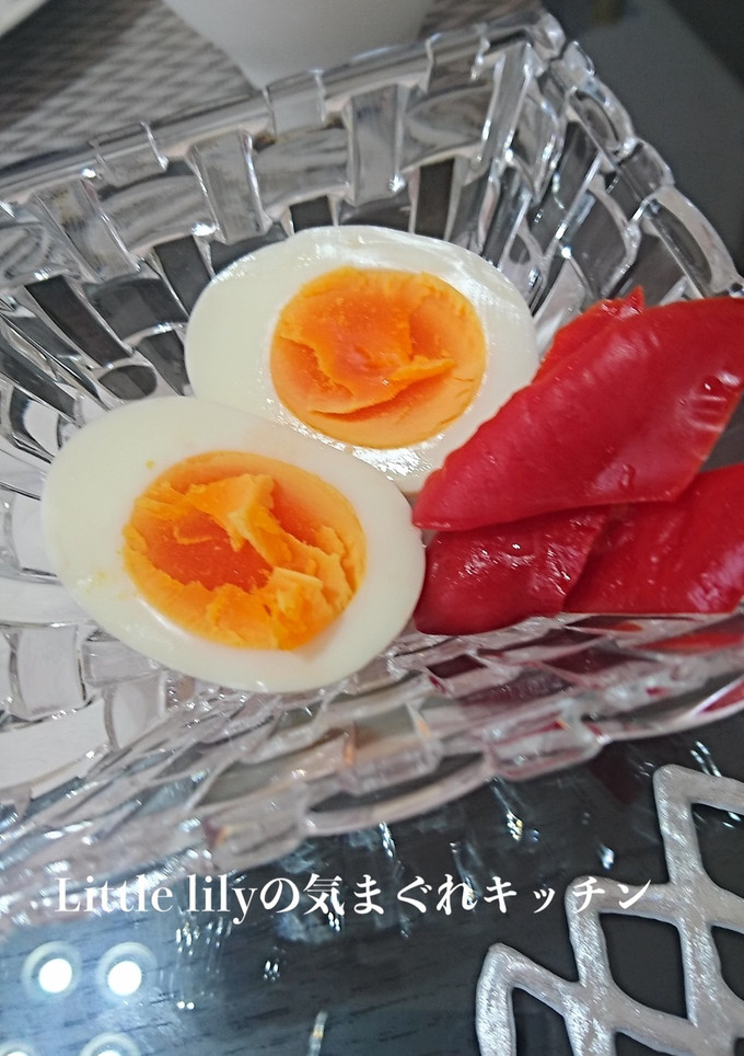 茹で卵の糠漬け-レシピのメイン写真