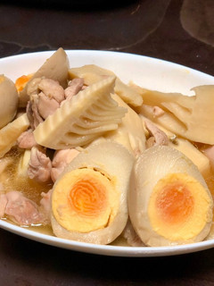 【簡単・作り置き】旬!たけのこ鶏肉の煮物-レシピのメイン写真