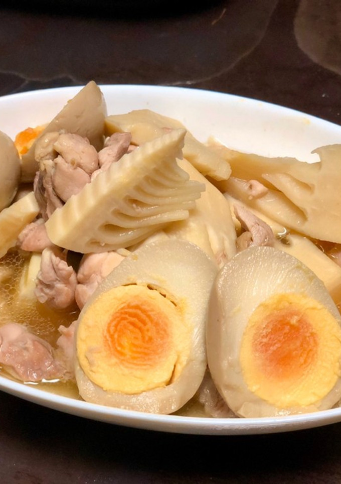 【簡単・作り置き】旬！たけのこ鶏肉の煮物-レシピのメイン写真