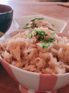 灰汁抜きした筍で ⡱ 筍ご飯 ˎ′--レシピのメイン写真