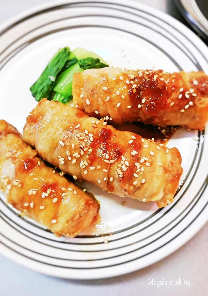 厚揚げのスタミナ肉巻き-レシピのメイン写真