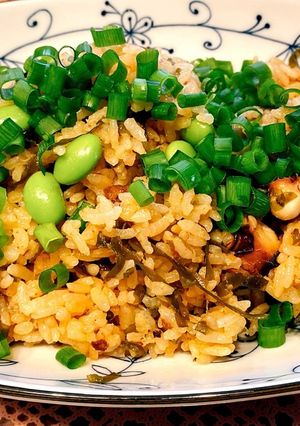 麻婆豆腐の素で簡単！タコの炊き込みご飯-レシピのメイン写真