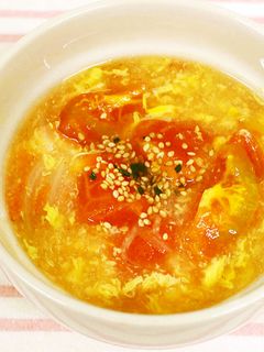 中華風トマトスープ【JA遠州夢咲】-レシピのメイン写真