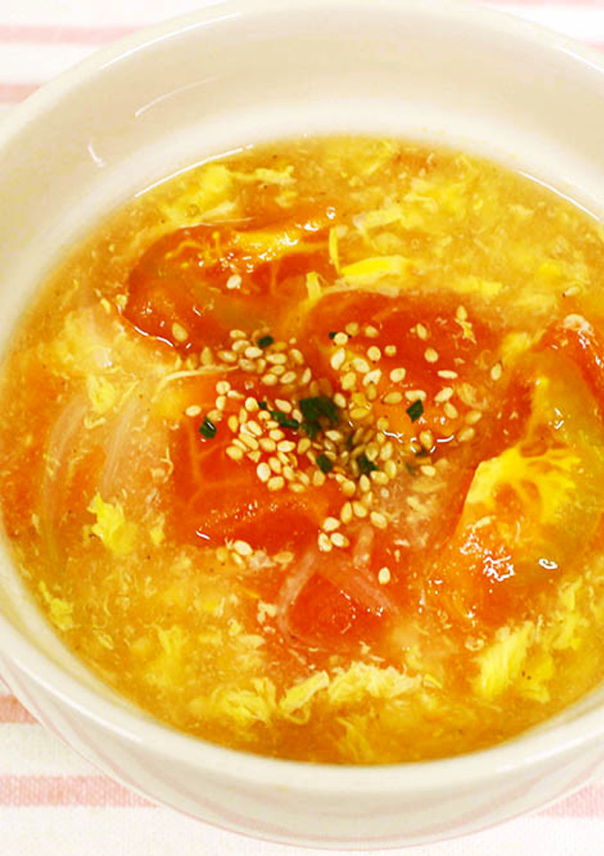 中華風トマトスープ【ＪＡ遠州夢咲】-レシピのメイン写真