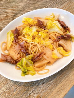 旬の味!ホタルイカとたけのこの春パスタ!-レシピのメイン写真