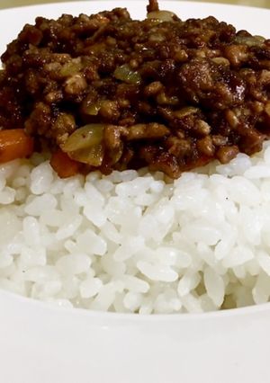時短簡単ドライカレー♪子供用も同時に！-レシピのメイン写真
