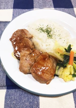 照り焼きポーク。-レシピのメイン写真