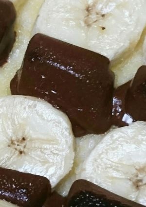 幸せ感じる♡チョコバナナ トースト～♬*-レシピのメイン写真